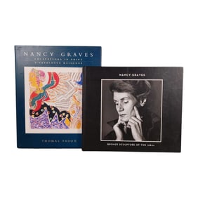 Nancy Graves Art Book Lot
