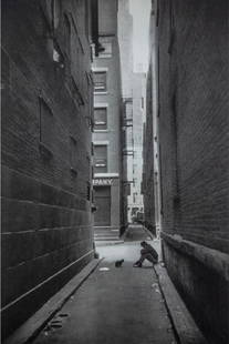 Henri Cartier Bresson (French, 1908-2004) Solitude Downtown, 1947, Print: Henri Cartier Bresson (French, 1908-2004) Solitude Downtown, 1947, Print. Printed in 1952. 9.0 x 13.4 inches. Please be aware that all lots in our auctions are sold "AS IS," in accordance with the Ter