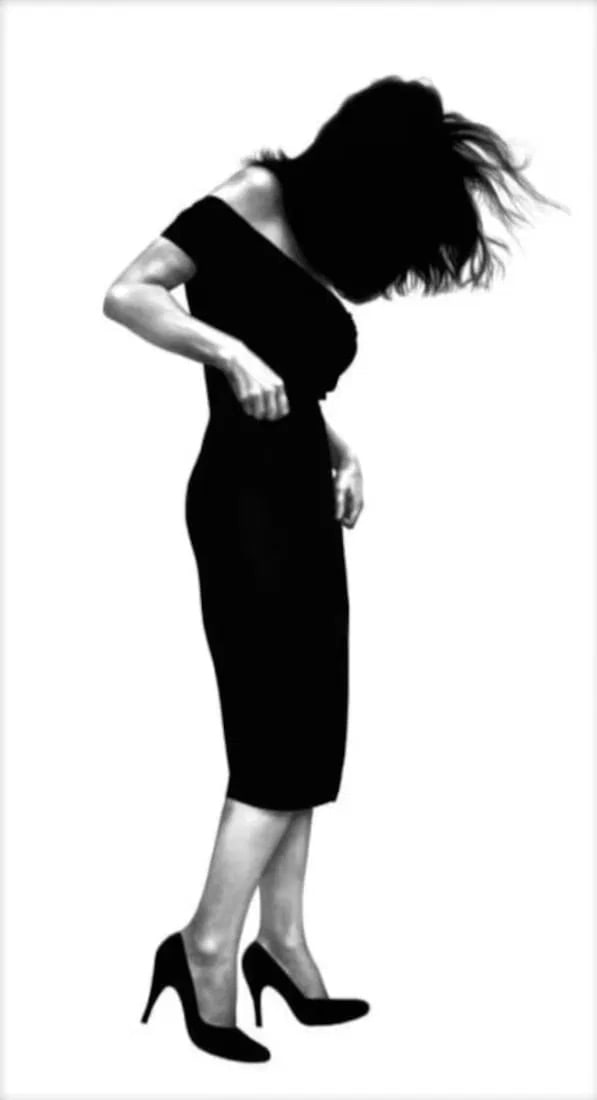Robert Longo (American, b. 1953) Woman: Robert Longo (American, b. 1953) Woman. 44.00 x 79.00 inches. Please be aware that all lots in our auctions are sold "AS IS," in accordance with the Terms & Conditions of the Auction. Condition descri
