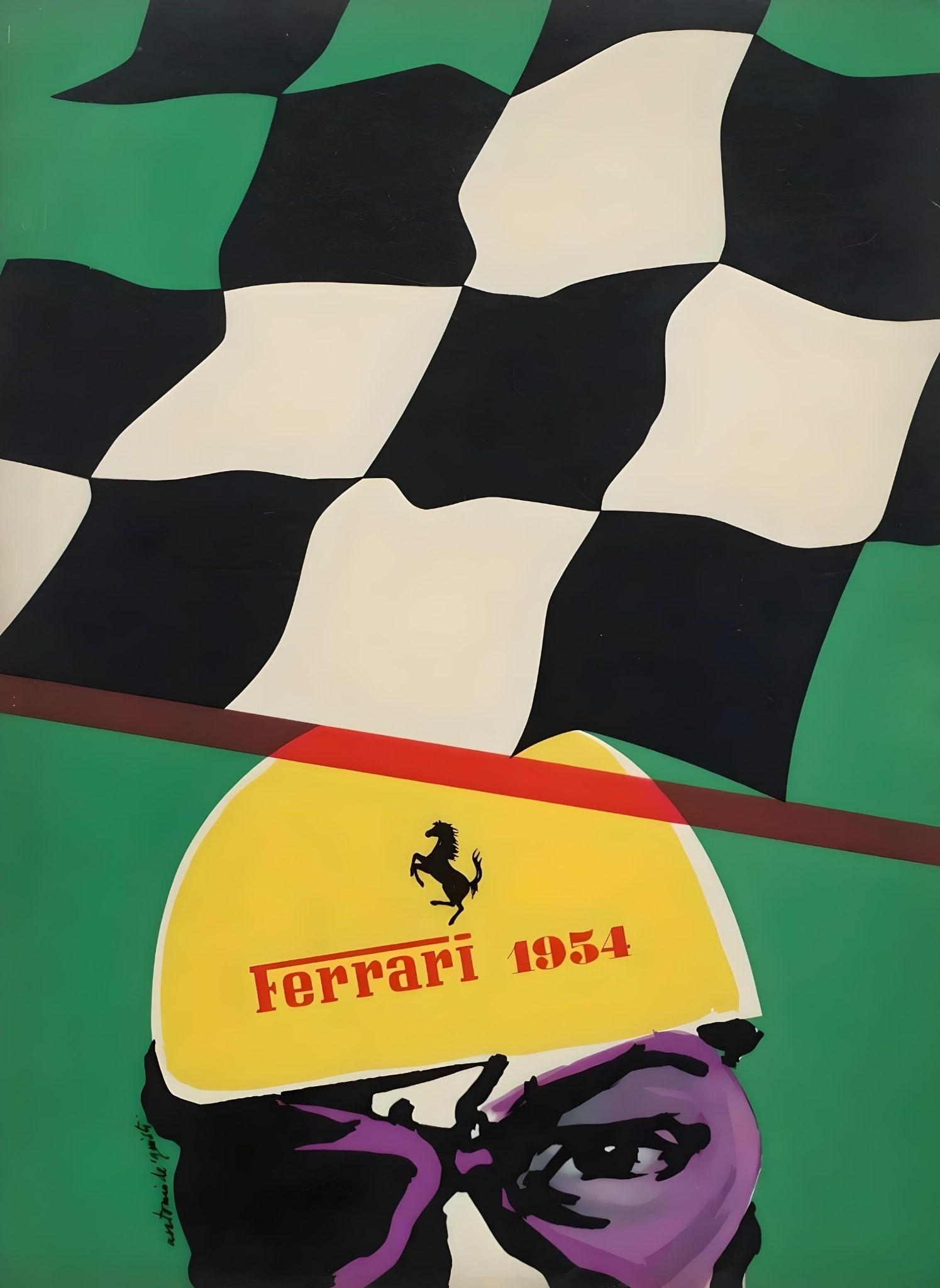 Ferrari Poster (1 of 1)