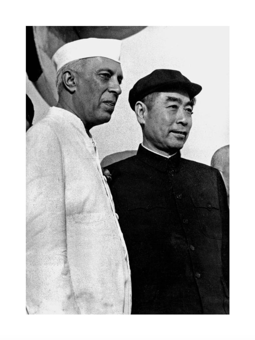 Nehru, Chu en Lai, New Delhi Photographic Print (1 of 5)