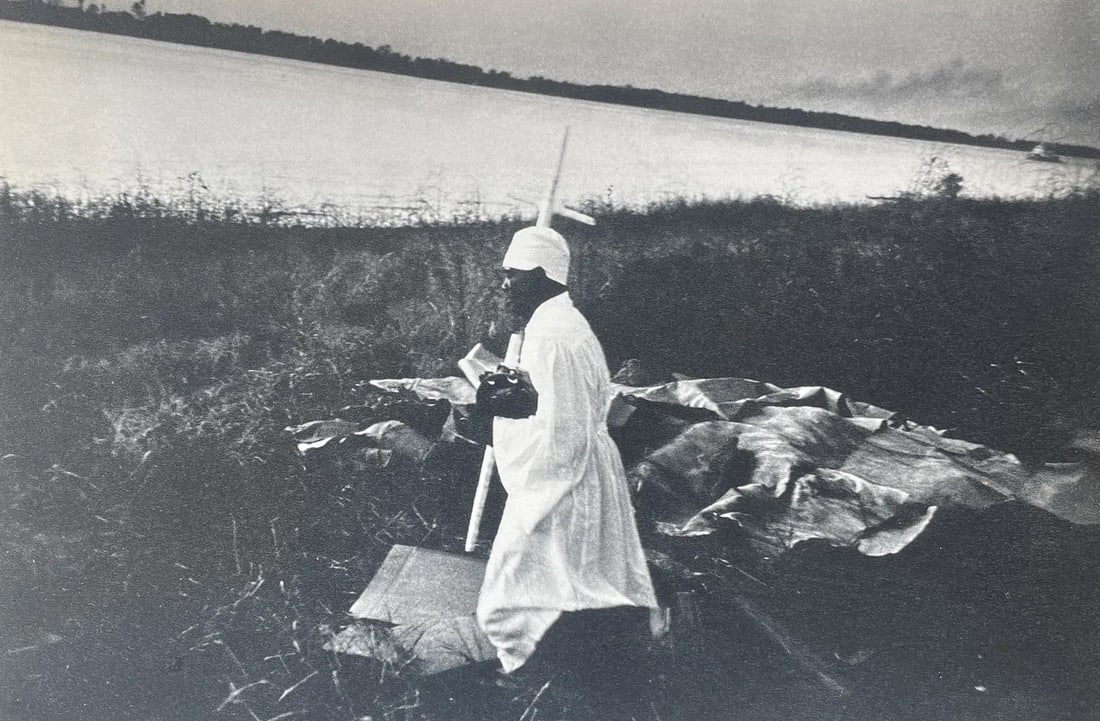 Robert Frank (Swiss-American, 1924-2019) Mississippi River, Baton Rouge "1955" Print: Robert Frank (Swiss-American, 1924-2019) Mississippi River, Baton Rouge "1955" Print. Printed in the 1950s. 5.25 x 7.75 inches. Please be aware that all lots in our auctions are sold "AS IS," in accor