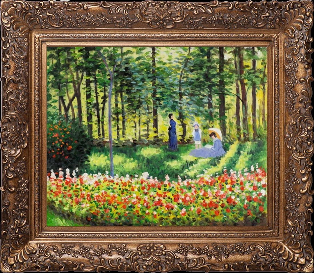 After Claude Monet (French, 1840-1926) Painting (1 of 5)