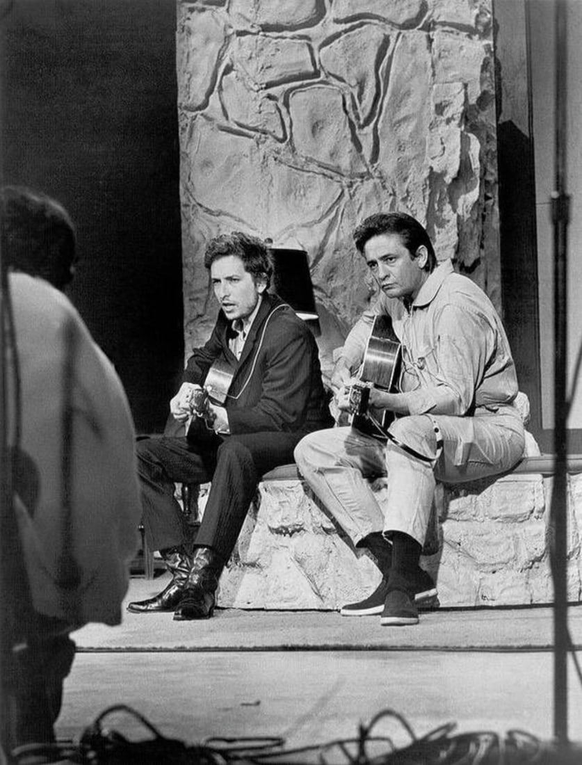 Bob Dylan, Johnny Cash, Nashville, Tennessee, June, 1969 Photo Print: Bob Dylan, Johnny Cash, Nashville, Tennessee, June, 1969 Photo Print. 23.00 x 30.00 inches. Please be aware that all lots in our auctions are sold "AS IS," in accordance with the Terms & Conditions of