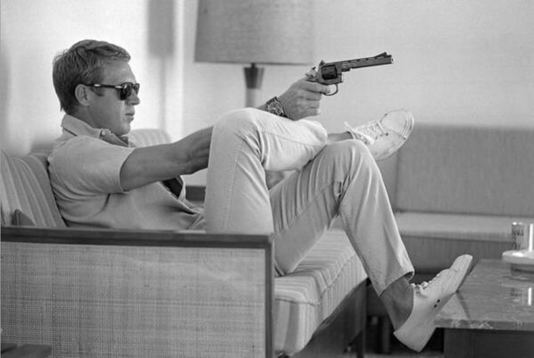 John Dominis, Steve McQueen, Palm Springs, California, 1963 Photo Print: John Dominis, Steve McQueen, Palm Springs, California, 1963 Photo Print. 30.00 x 20.00 inches. Please be aware that all lots in our auctions are sold "AS IS," in accordance with the Terms & Conditions