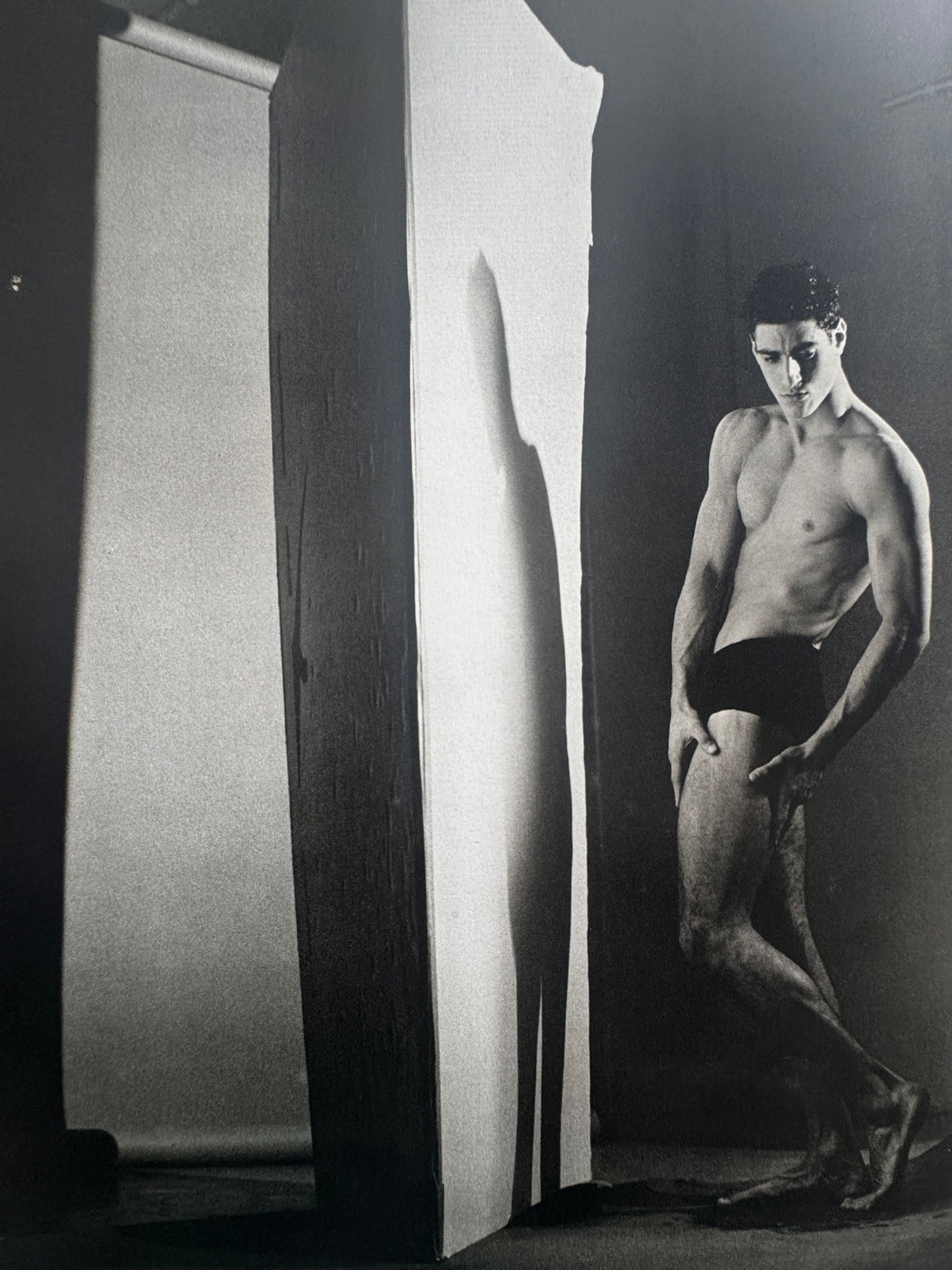 Bruce Weber (American, b. 1946): Bruce Weber (American, b. 1946). Male Print. Printed in 1988. 11.25 x 8.60 inches. Please be aware that all lots in our auctions are sold "AS IS," in accordance with the Terms & Conditions of the Auct