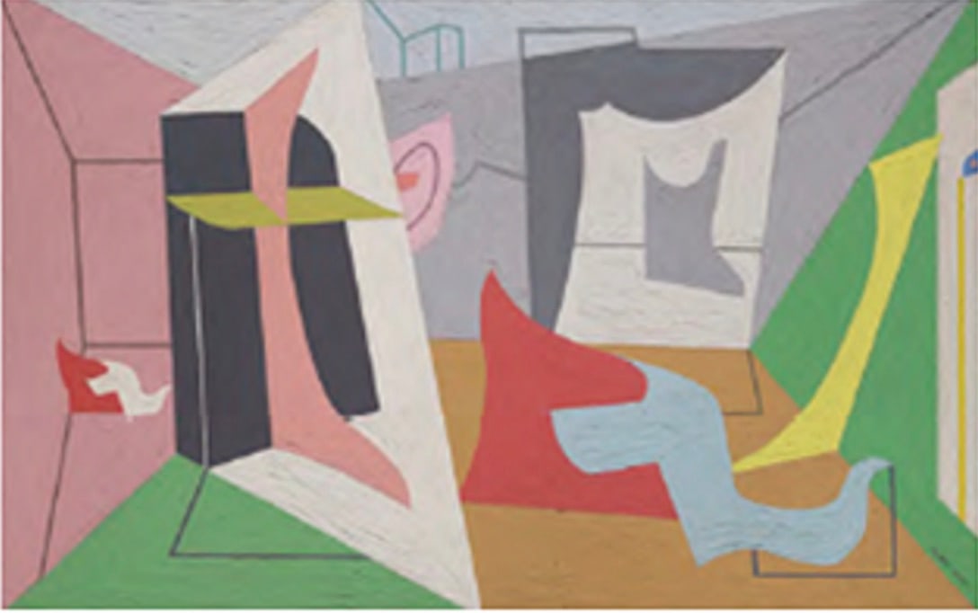 Stuart Davis (American, 1892-1964): Stuart Davis (American, 1892-1964). Egg Beater Print. Please be aware that all lots in our auctions are sold "AS IS," in accordance with the Terms & Conditions of the Auction. Condition descriptions a