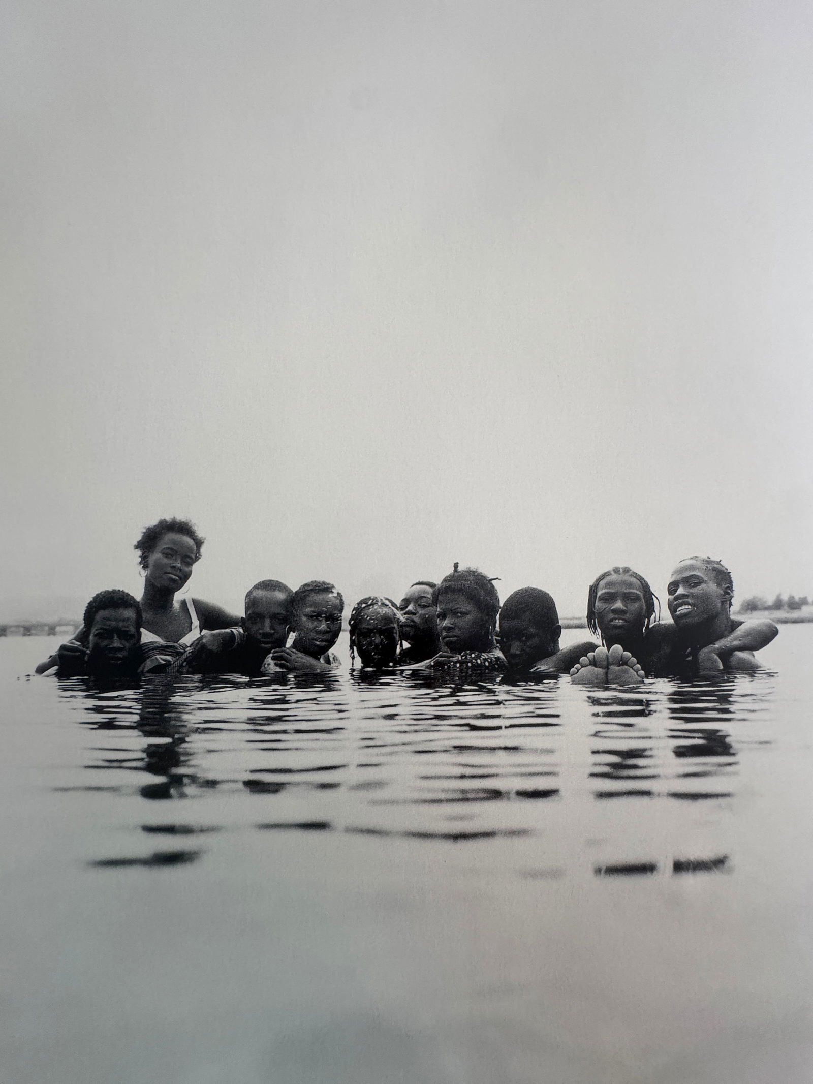 Malick Sidibe (Malian, 1935-2016): Malick Sidibe (Malian, 1935-2016). During the Great Heat, "1976" Print. 10.00 x 9.25 inches. Printed in 1998. Please be aware that all lots in our auctions are sold "AS IS," in accordance with the Ter