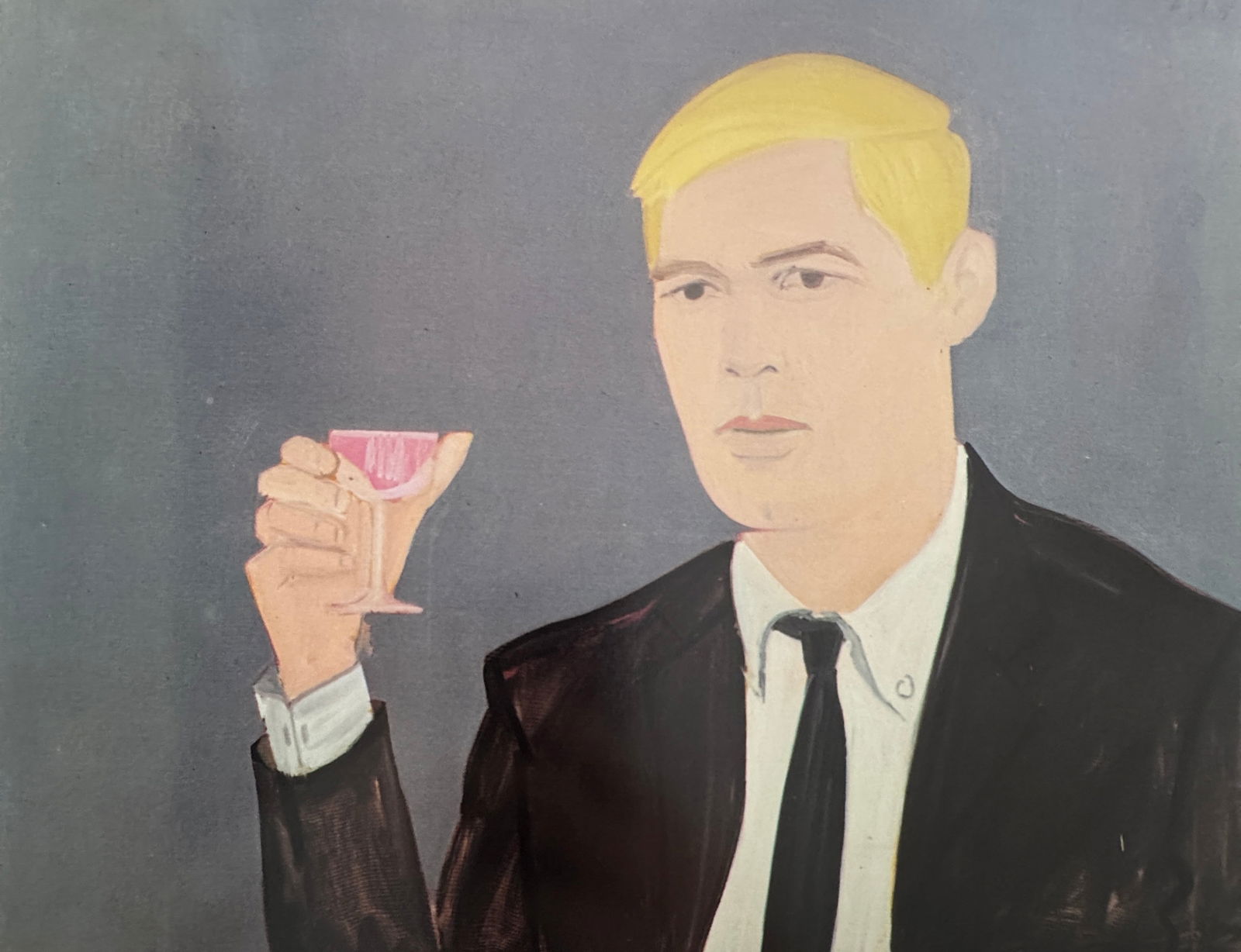 Alex Katz (American, b. 1927): Alex Katz (American, b. 1927). Here's to You, "1961" Print. 7.30 x 9.75 inches. Printed in 1979. Please be aware that all lots in our auctions are sold "AS IS," in accordance with the Terms & Conditio