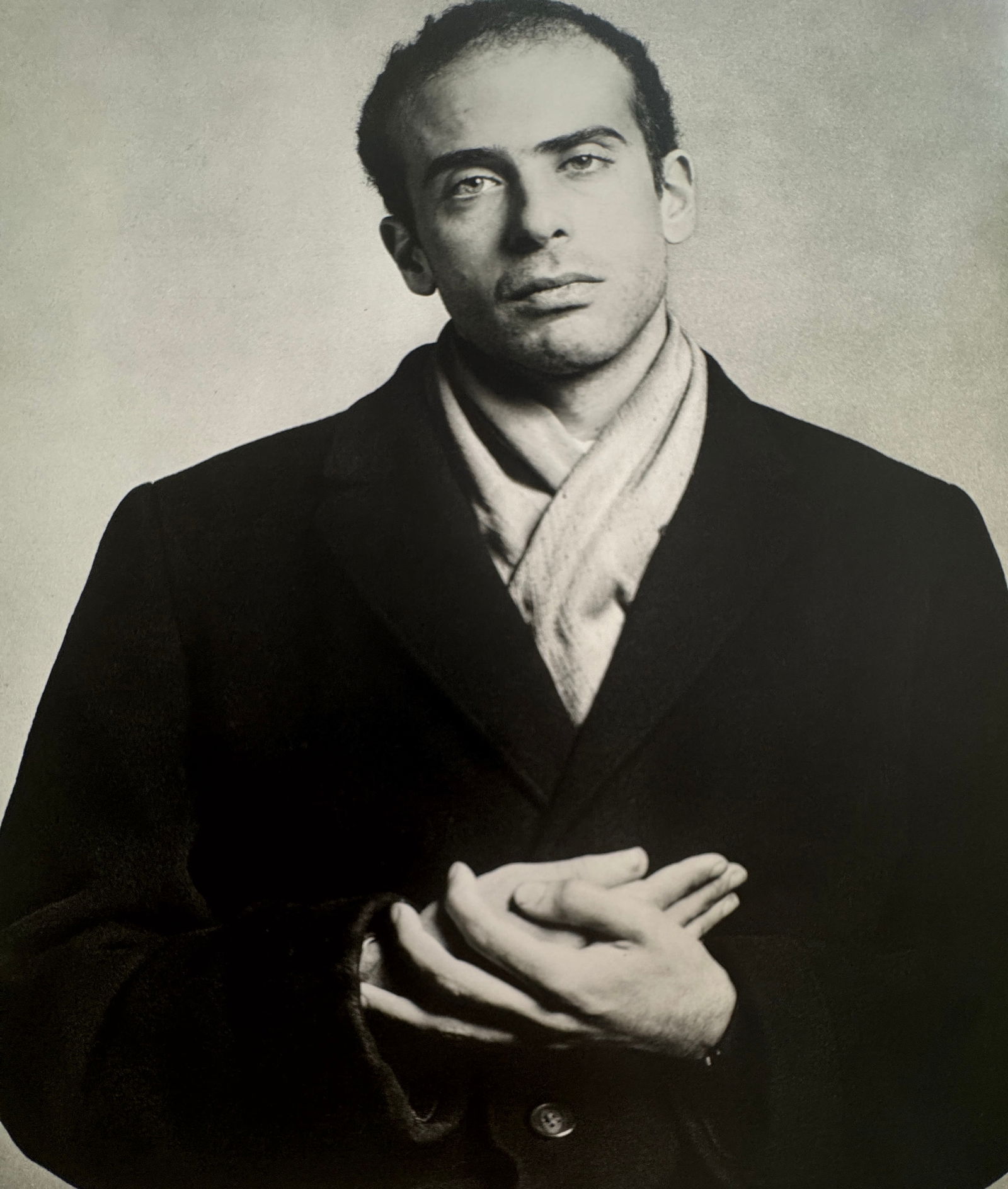 Robert Mapplethorpe (American, 1946-1989): Robert Mapplethorpe (American, 1946-1989). Francesco Clemente, "1982" Print. 10.00 x 9.75 inches. Printed in 1985 Please be aware that all lots in our auctions are sold "AS IS," in accordance with the