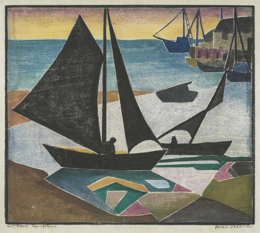 Blanche Lazzell (American, 1878-1956) (1 of 5)