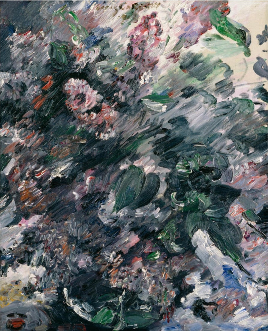 Lovis Corinth (German, 1858-1925): Lovis Corinth (German, 1858-1925). Lilacs, "1917" Print. 17.70 x 21.70 inches. Please be aware that all lots in our auctions are sold "AS IS," in accordance with the Terms & Conditions of the Auction.