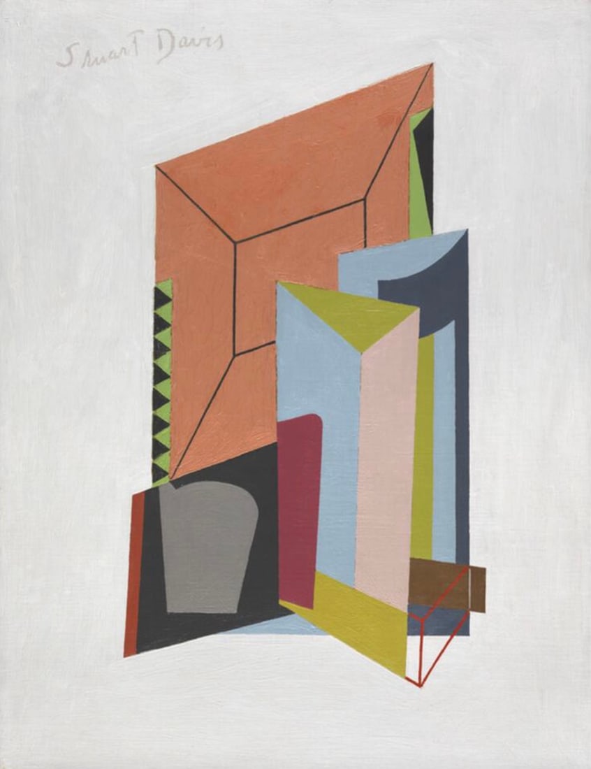 Stuart Davis (American, 1892-1964): Stuart Davis (American, 1892-1964). Matches, "1927" Print. 37.85 x 49.50 inches. Please be aware that all lots in our auctions are sold "AS IS," in accordance with the Terms & Conditions of the Auctio