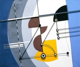 John Piper (British, 1903-1992): John Piper (British, 1903-1992). Construction, "1934" Print. 20.75 x 25.00 inches. Please be aware that all lots in our auctions are sold "AS IS," in accordance with the Terms & Conditions of the Auct