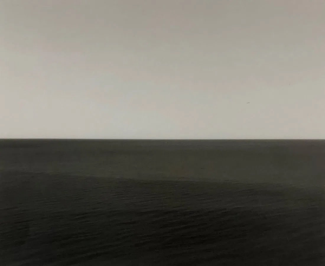 Hiroshi Sugimoto (Japanese, b. 1948): Hiroshi Sugimoto (Japanese, b. 1948). South Pacific Ocean, "1990" Print. 6.50 x 8.20 inches. Please be aware that all lots in our auctions are sold "AS IS," in accordance with the Terms & Conditions o