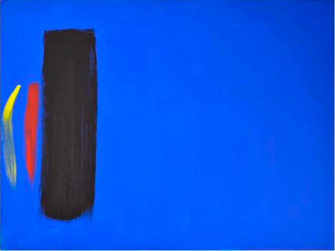 Wilhelmina Barns Graham (Scottish, 1912-2004): Wilhelmina Barns Graham (Scottish, 1912-2004). "Wait" Print. 37.70 x 28.25 inches. Please be aware that all lots in our auctions are sold "AS IS," in accordance with the Terms & Conditions of the Auct
