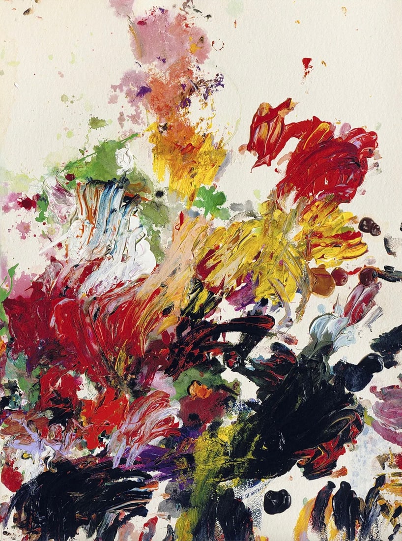 Cy Twombly (American, 1928-2011) Untitled, 1984, Offset Lithograph (1 of 3)