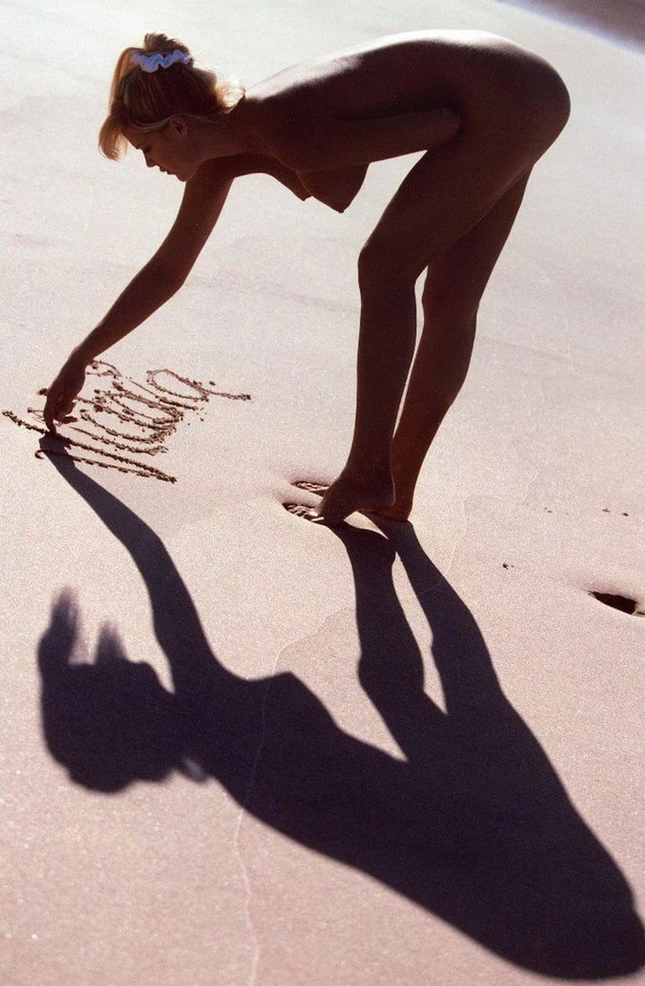 Stephen Wayda (American, b. 1946) Victoria Silvstedt Print (1 of 3)