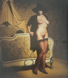 Bettina Rheims (French, b. 1952) Print: Bettina Rheims (French, b. 1952) Print. 7.25 x 7.25 inches. Paris, France. Printed in 1994. Please be aware that all lots in our auctions are sold "AS IS," in accordance with the Terms & Conditions