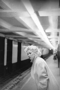 Ed Feingersh (American, 1925-1961) Marilyn Monroe Print: Ed Feingersh (American, 1925-1961) Marilyn Monroe Print. Grand Central Station, March, "1955", New York City, New York. 16.00 x 24.00 inches. Please be aware that all lots in our auctions are sold