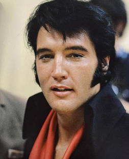 Terry O'Neill (British, 1938-2019) Elvis Presley Print: Terry O'Neill (British, 1938-2019) Elvis Presley, "1969" Print. 12.00 x 10.00 inches. Please be aware that all lots in our auctions are sold "AS IS," in accordance with the Terms & Conditions of the A