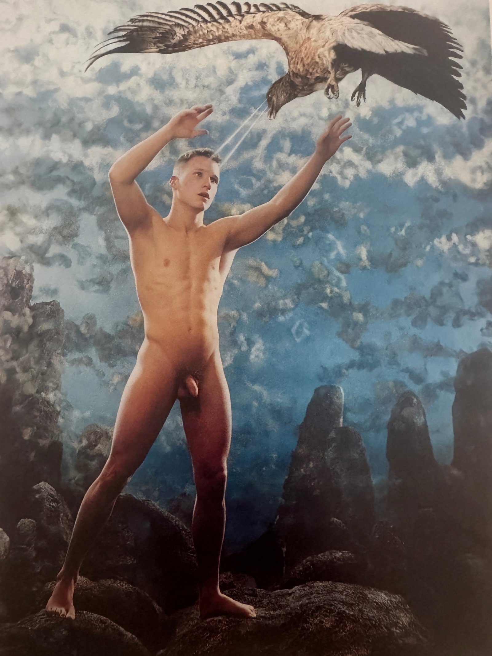 Pierre & Gilles Print: Pierre & Gilles Print. 9.00 x 6.75 inches. Printed in 2001. Please be aware that all lots in our auctions are sold "AS IS," in accordance with the Terms & Conditions of the Auction. All "dates" inside