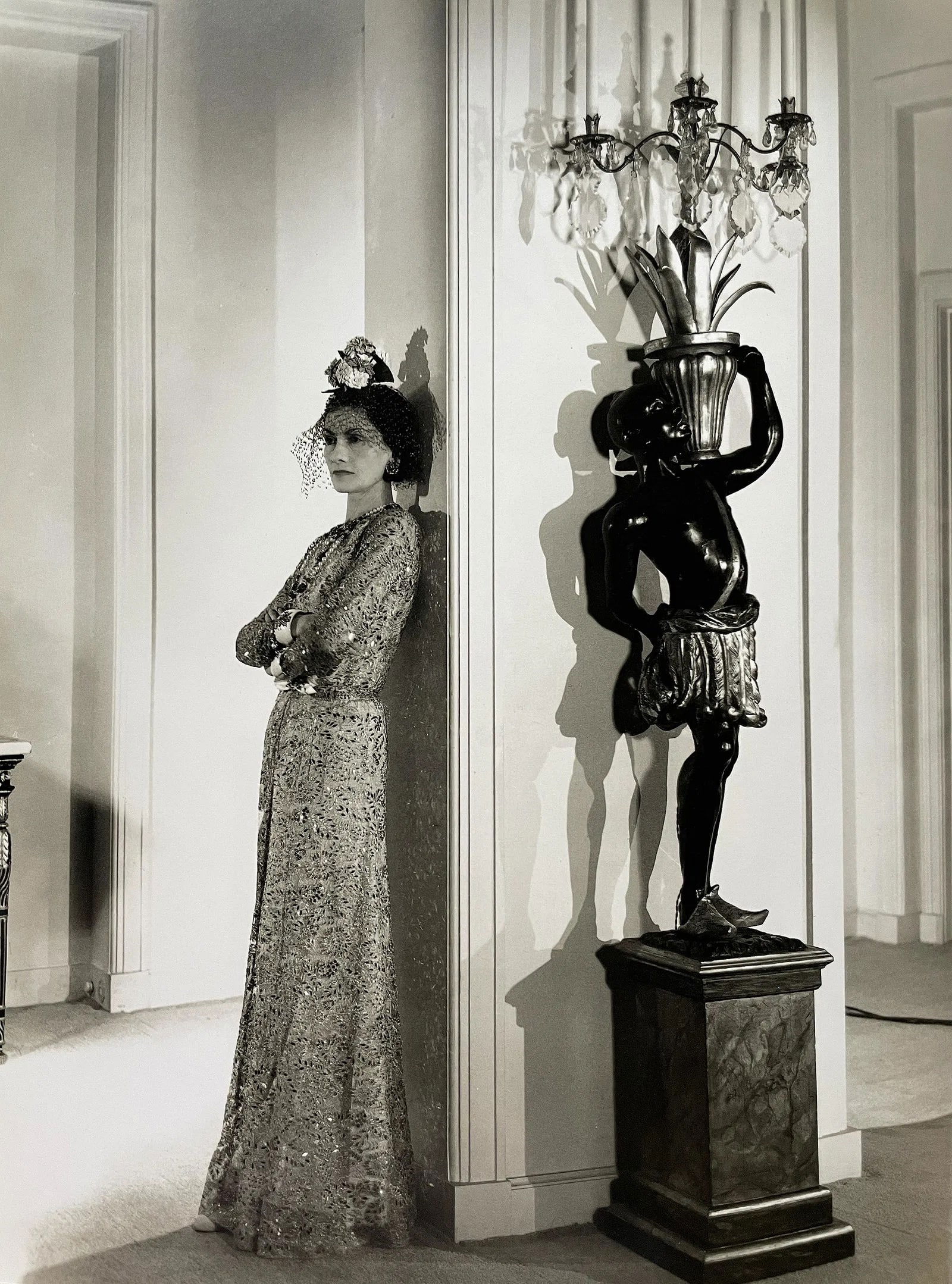Cecil Beaton (British, 1904-1980) Coco Chanel: Cecil Beaton (British, 1904-1980) Coco Chanel Print. 12.00 x 9.00 inches. Please be aware that all lots in our auctions are sold "AS IS," in accordance with the Terms & Conditions of the Auction. All
