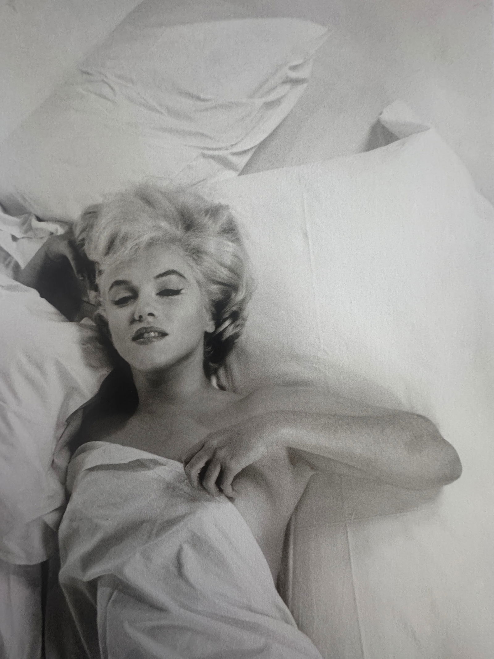 Eve Arnold (American, 1912-2012) Marilyn Monroe Print: Eve Arnold (American, 1912-2012) Marilyn Monroe Print. Printed in Belgium. Hollywood, California, "1960". 9.60 x 6.75 inches. Please be aware that all lots in our auctions are sold "AS IS," in accorda