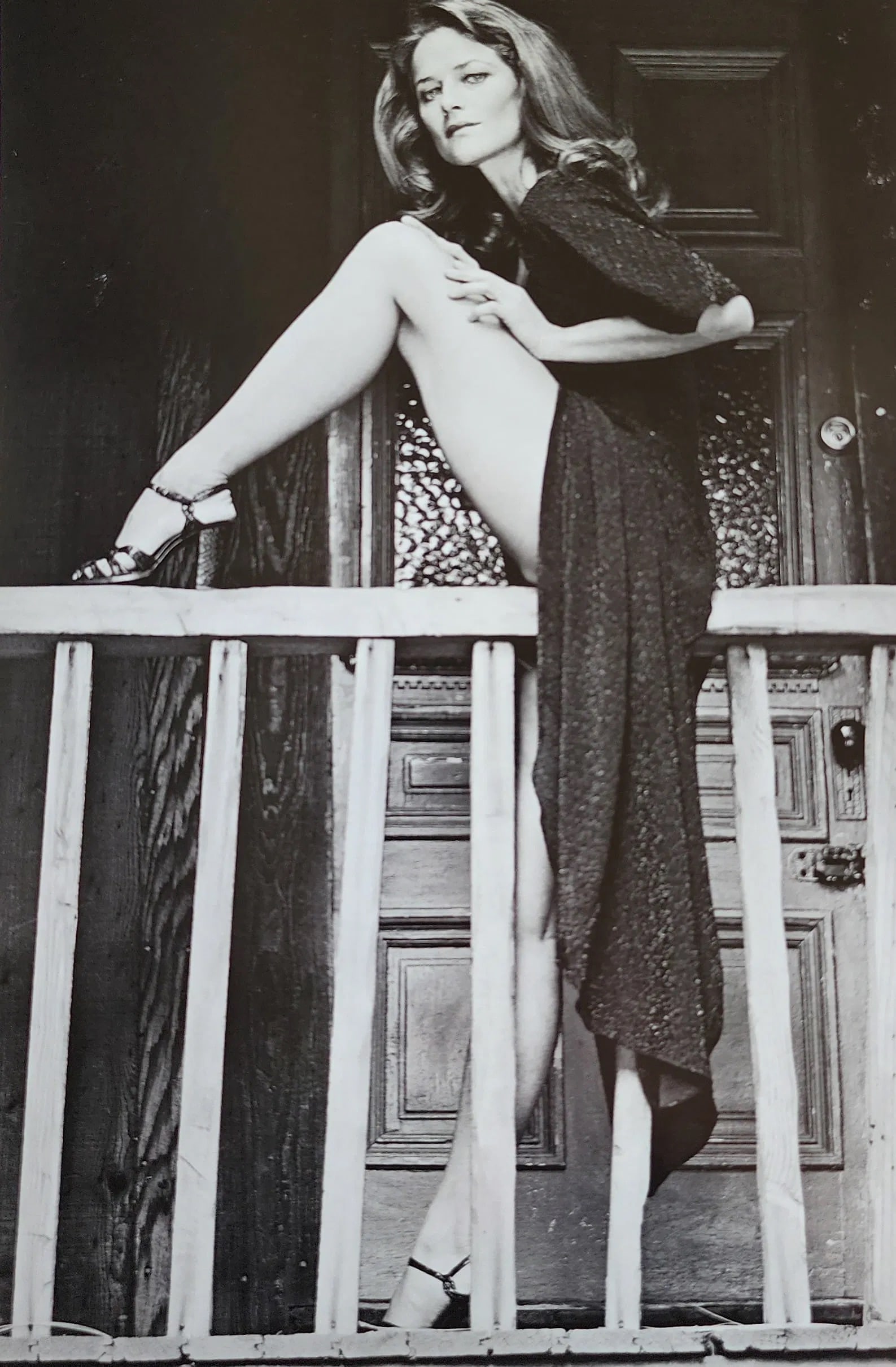 Terry O'Neill (British, 1938-2019) Charlotte Rampling Print: Terry O'Neill (British, 1938-2019) Charlotte Rampling "1976" Print. 8.50 x 11.00 inches. Please be aware that all lots in our auctions are sold "AS IS," in accordance with the Terms & Conditions of th