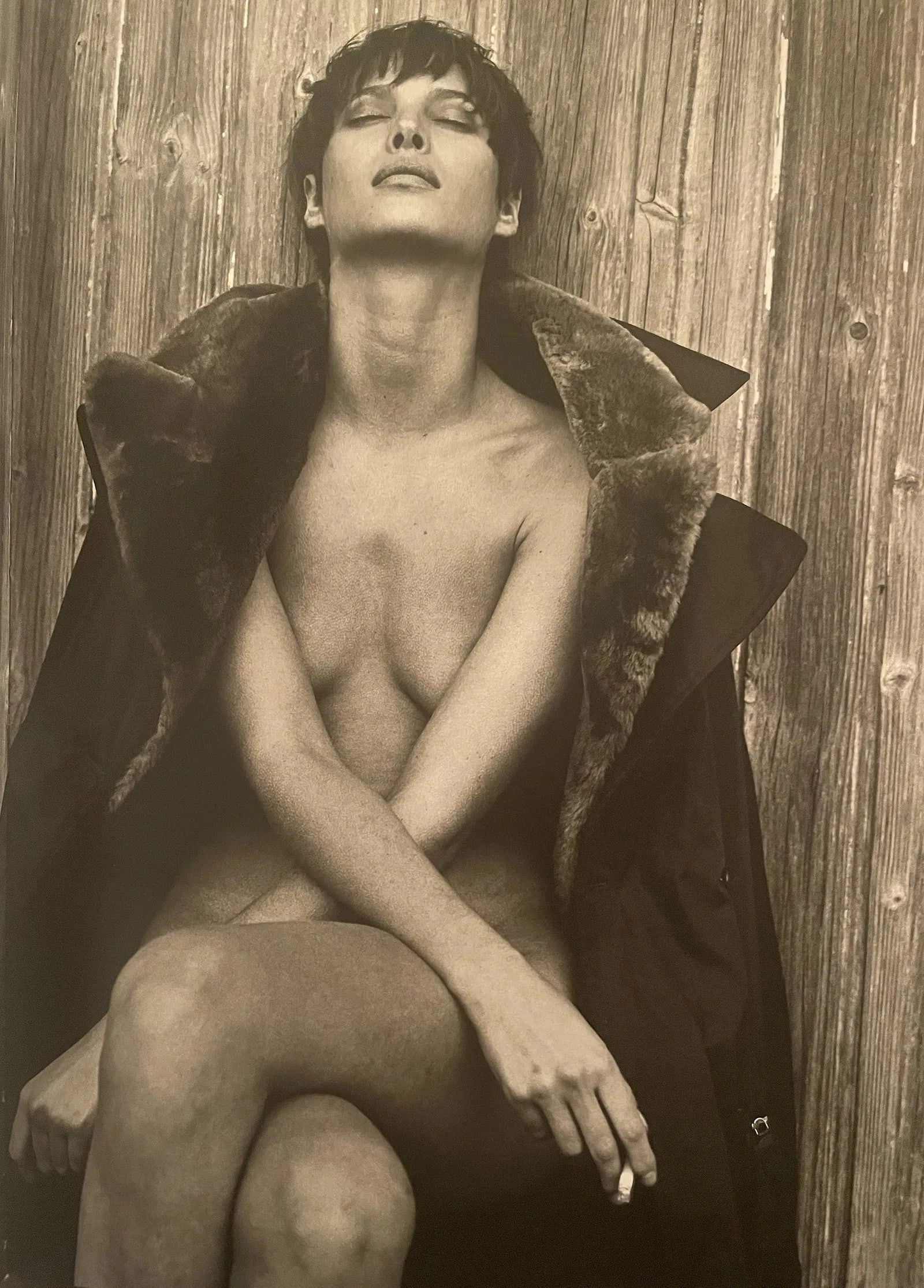 Peter Lindbergh (German, 1944-2019) Print: Peter Lindbergh (German, 1944-2019) Print. Christy Turlington, Camargue, France, "1993". 13.00 x 9.00 inches. Please be aware that all lots in our auctions are sold "AS IS," in accordance with the Ter