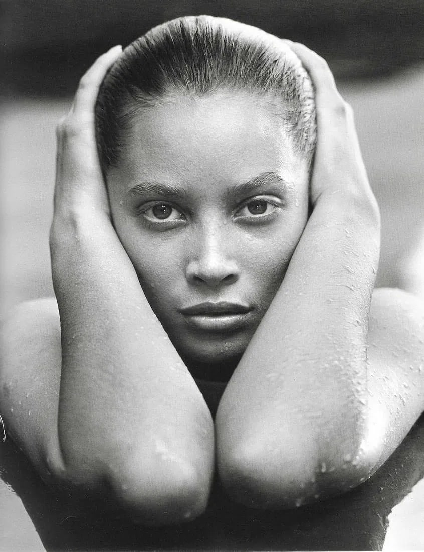 Herb Ritts (American, 1952-2002) Madonna Print: Herb Ritts (American, 1952-2002) Christy Turlington, Hollywood, California, "1988" Print. Printed in 2003. 9.00 x 7.00 inches. Please be aware that all lots in our auctions are sold "AS IS," in accord