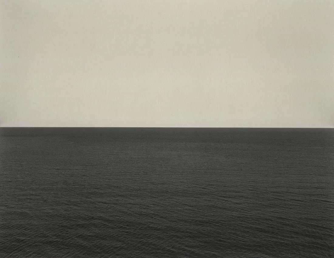 Hiroshi Sugimoto (Japanese, b. 1948) Print: Hiroshi Sugimoto (Japanese, b. 1948) Print. Caribbean Sea, Jamaica, "1980". Printed in 2005, Germany. 8.50 x 6.55 inches. Please be aware that all lots in our auctions are sold "AS IS," in accordance 