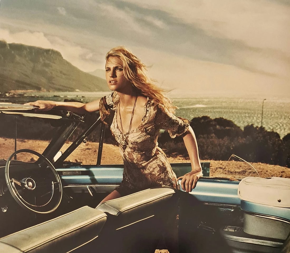 Jacques Olivar (Moroccan, b. 1941) Print: Jacques Olivar (Moroccan, b. 1941) Print. Nina's Seventh Dream, Cape Town, "2004". Printed in 2011, Italy. 12.50 x 11.00 inches. Please be aware that all lots in our auctions are sold "AS IS," in acco