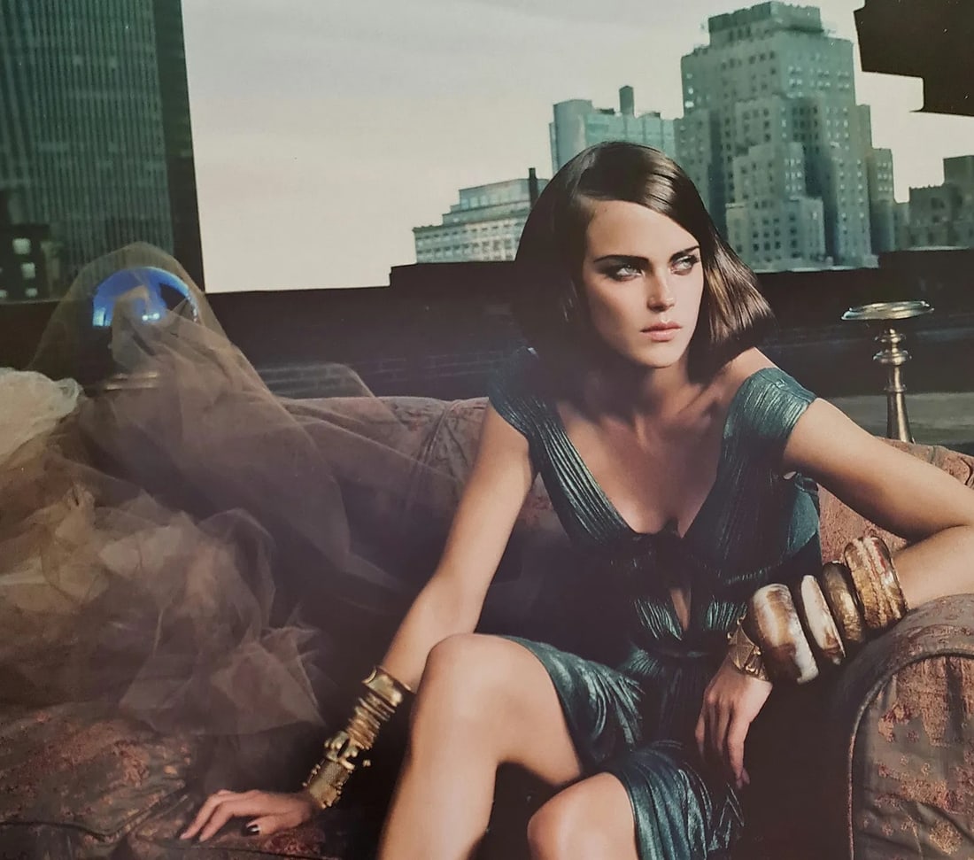 Jacques Olivar (Moroccan, b. 1941) Print: Jacques Olivar (Moroccan, b. 1941) Print. New York Metropolis, New York City, "2007". Printed in 2011, Italy. 12.50 x 11.00 inches. Please be aware that all lots in our auctions are sold "AS IS," in a