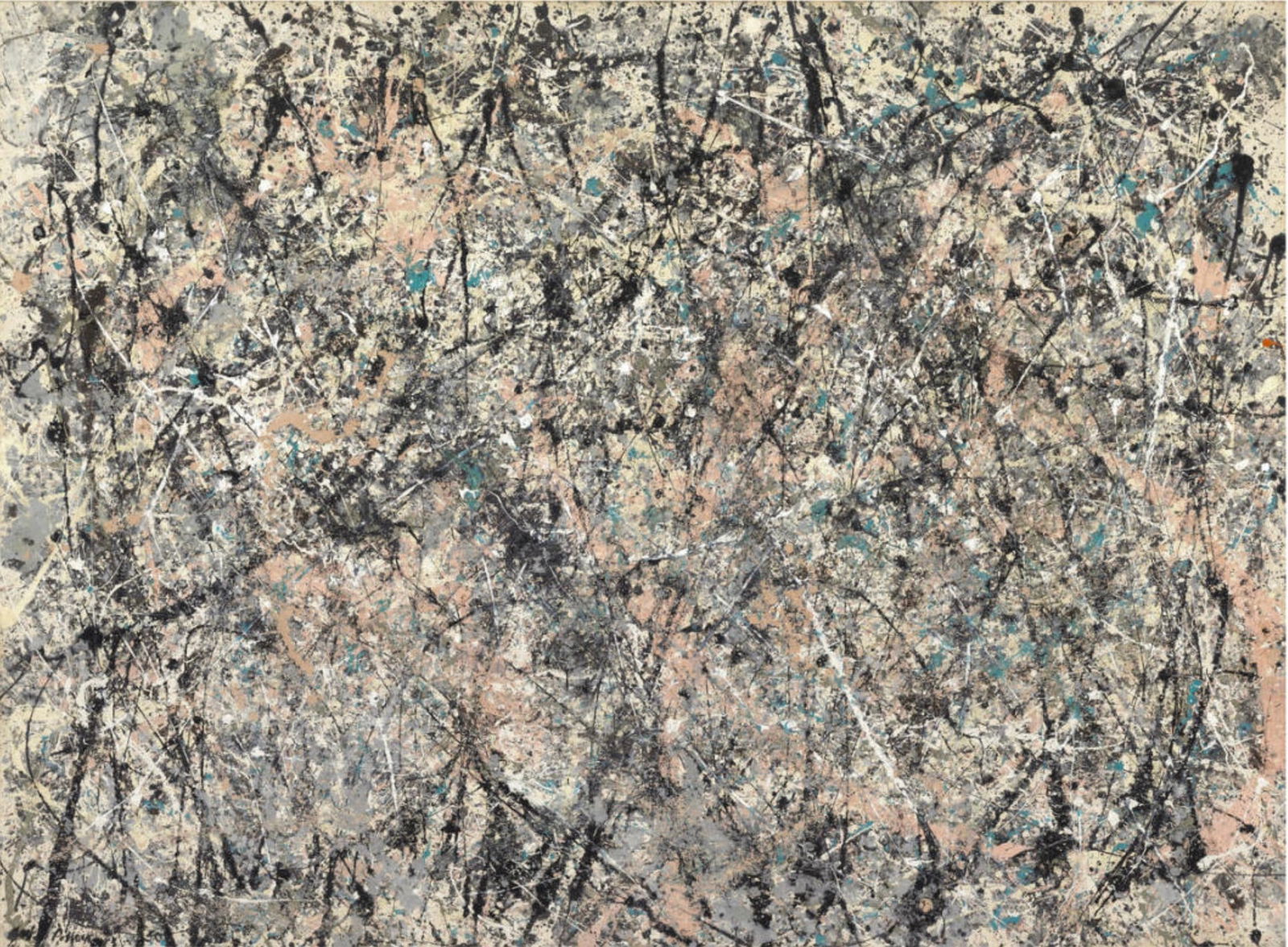 Jackson Pollock (American, 1912-1956) Print: Jackson Pollock (American, 1912-1956) Print. Lavendar Mist, "1950". 38.00 x 29.00 inches. Please be aware that all lots in our auctions are sold "AS IS," in accordance with the Terms & Conditions of t