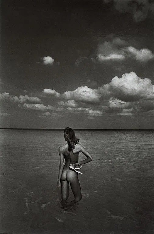 Jeanloup Sieff (French, 1933-2000) Print: Jeanloup Sieff (French, 1933-2000) Print. Carel Shoes, Bahamas, "1981". Printed in 1996, Germany. 7.40 x 11.20 inches. Please be aware that all lots in our auctions are sold "AS IS," in accordance wit