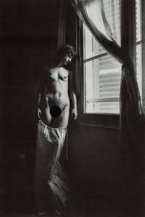 Jeanloup Sieff (French, 1933-2000) Print: Jeanloup Sieff (French, 1933-2000) Print. Woman by Window. Printed in 1977, Italy. 5.90 x 8.90 inches. Please be aware that all lots in our auctions are sold "AS IS," in accordance with the Terms & Co