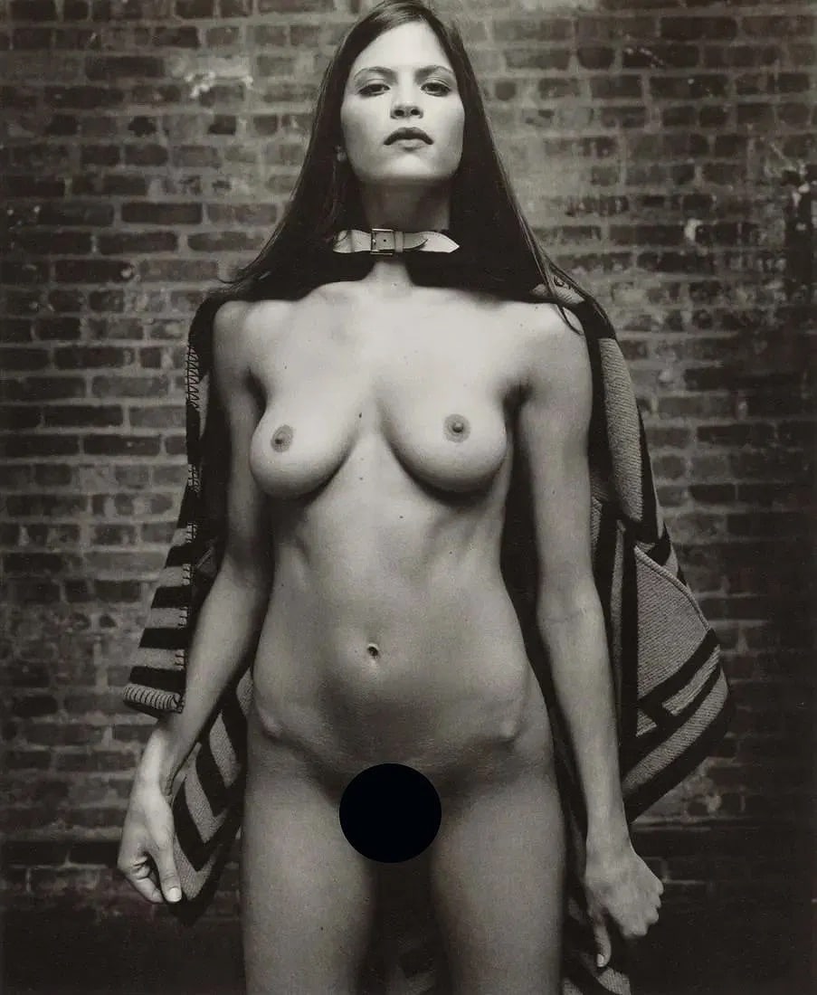 Inez Van Lamsweerde (Dutch, b. 1963), Vinoodh Matadin (Dutch, b. 1961) Print: Inez Van Lamsweerde (Dutch, b. 1963), Vinoodh Matadin (Dutch, b. 1961) Print. Frankie Rayder, Visionaire, "1999". Printed in 2013, China. 7.25 x 8.85 inches. Please be aware that all lots in our aucti