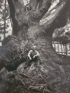 Ansel Adams (American, 1902-1984) Print: Ansel Adams (American, 1902-1984) Print. Edward Weston, Carmel Highlands, California, "1945". Printed in 2007. 4.50 x 6.00 inches. Please be aware that all lots in our auctions are sold "AS IS," in ac