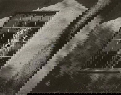 Edward Weston (American, 1886-1958) Print: Edward Weston (American, 1886-1958) Print. Female Figure, "1945". Printed in 1989. 9.70 x 7.65 inches. Please be aware that all lots in our auctions are sold "AS IS," in accordance with the Terms & Co