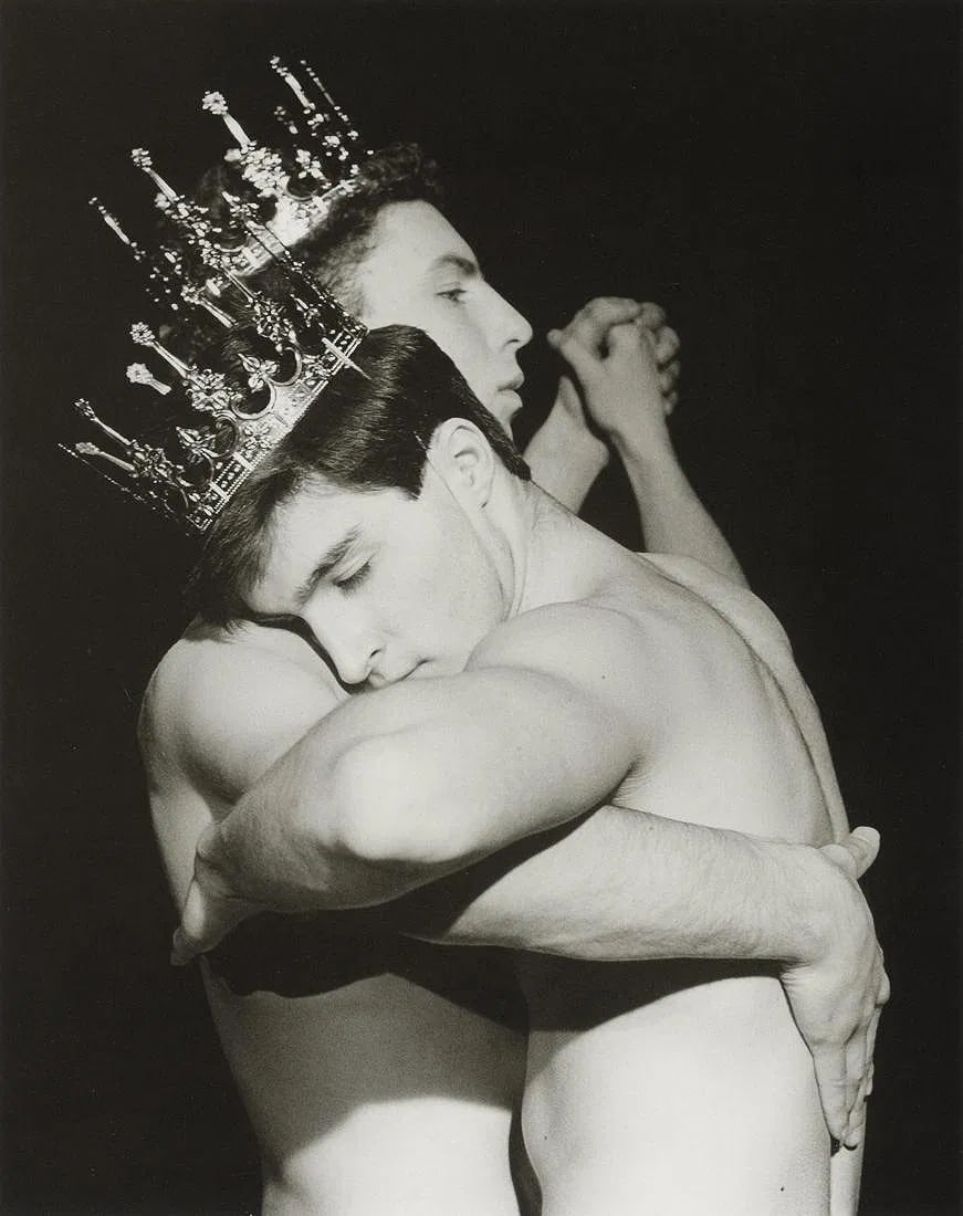 Robert Mapplethorpe (American, 1946-1989) Print: Robert Mapplethorpe (American, 1946-1989). Two Men Dancing, "1984" Print. 6.90 x 8.75 inches. Printed in 2016, Italy. Please be aware that all lots in our auctions are sold "AS IS," in accordance with