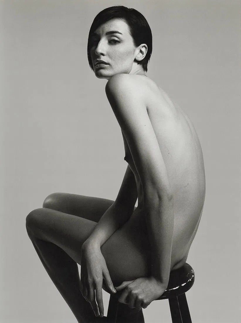 Mark Abrahams (American, b. 1958) Print: Mark Abrahams (American, b. 1958) Print. Erin O'Connor. Printed in 2001, Italy. 8.60 x 11.50 inches. Please be aware that all lots in our auctions are sold "AS IS," in accordance with the Terms & Cond