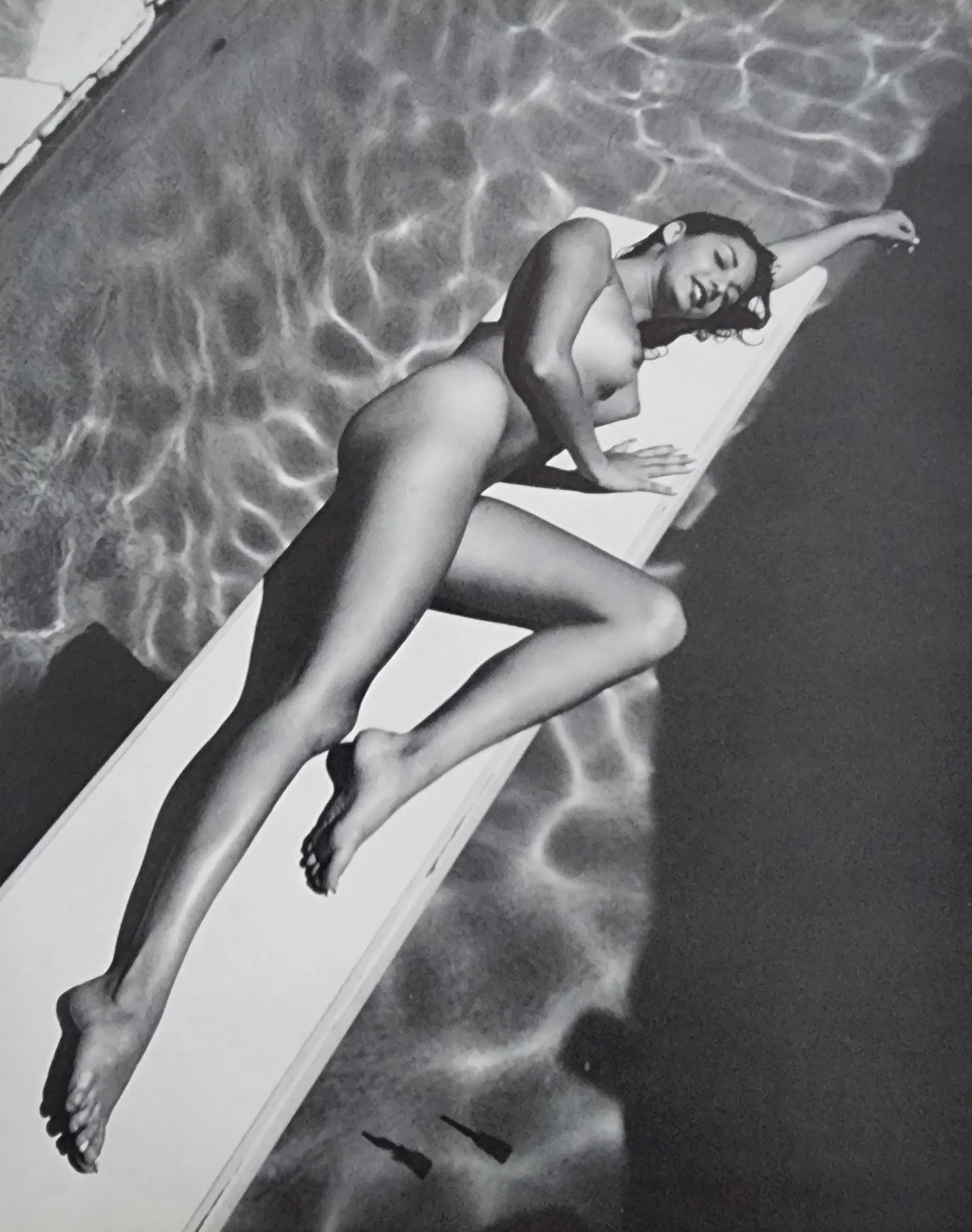 Andre De Dienes (Hungarian-American, 1913-1985) Print: Andre De Dienes (Hungarian-American, 1913-1985) Print. Sun-Warmed, 1965. 11.00 x 8.00 inches. Printed in 1965, United Kingdom. Please be aware that all lots in our auctions are sold "AS IS," in accord