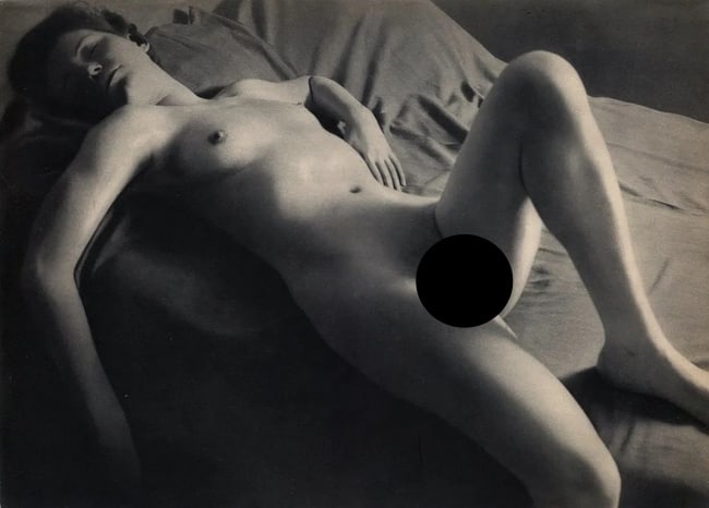 Brassai (Hungarian-French, 1899-1984) Print: Brassai (Hungarian-French, 1899-1984) Print. Woman Nude Reclining. Printed in 1948. Heliogravure. 9.00 x 13.00 inches. Please be aware that all lots in our auctions are sold "AS IS," in accordance wit