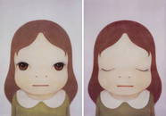 Pair of Yoshitomo Nara (Japanese, b. 1959) Prints