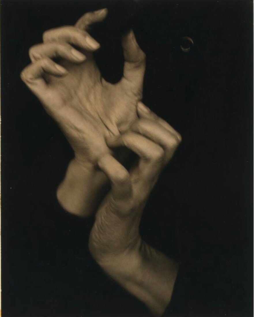 Alfred Stieglitz (American, 1864-1946) Print: Alfred Stieglitz (American, 1864-1946) Print. Georgia O'Keeffe, Hands, "1919". 10.00 x 12.25 inches. Please be aware that all lots in our auctions are sold "AS IS," in accordance with the Terms & Cond