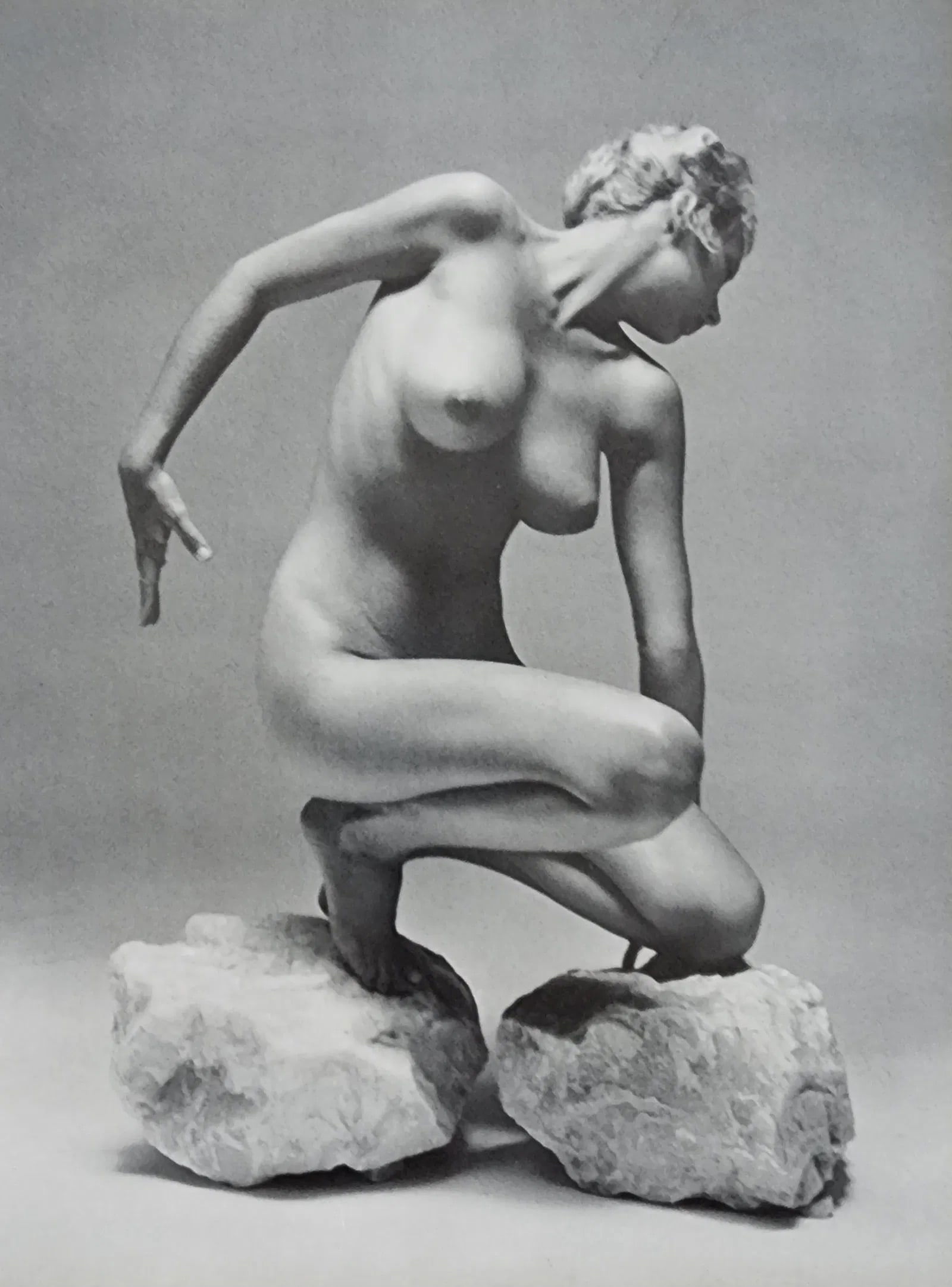 Andre De Dienes (Hungarian-American, 1913-1985) Print: Andre De Dienes (Hungarian-American, 1913-1985) Print. Sun-Warmed, 1965. 11.00 x 8.00 inches. Printed in 1965, United Kingdom. Please be aware that all lots in our auctions are sold "AS IS," in accord