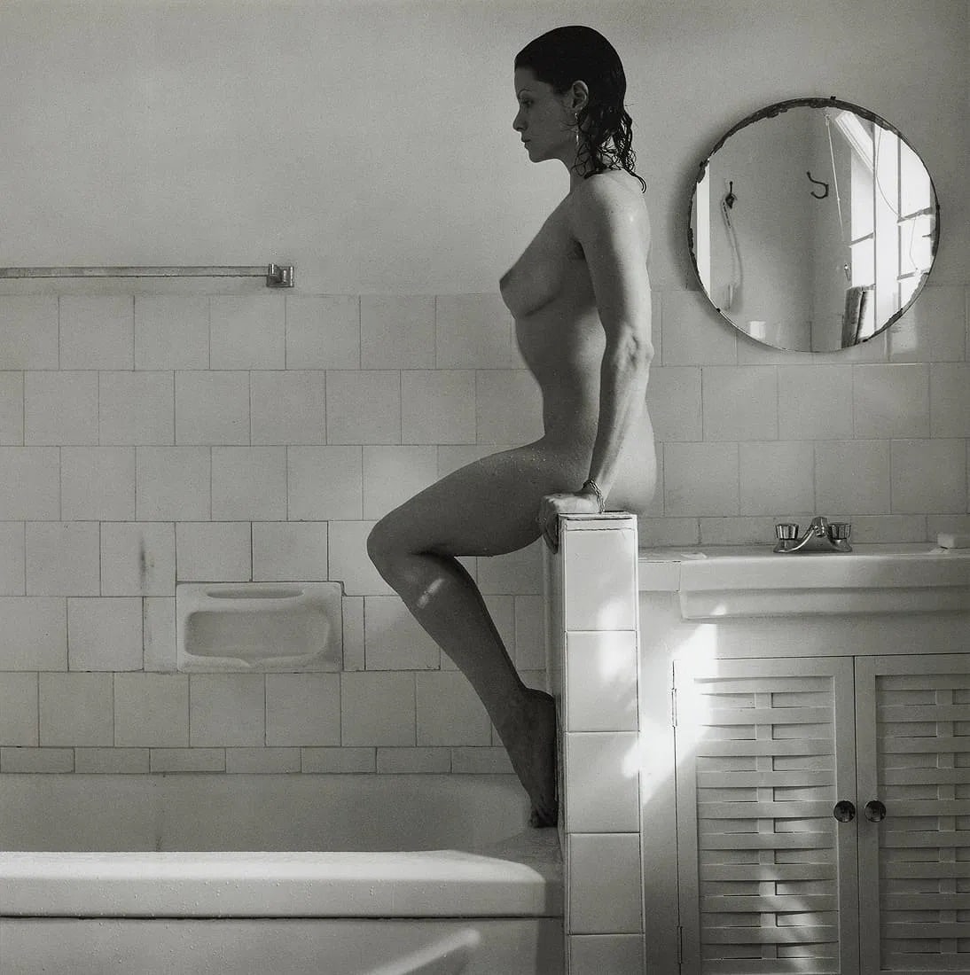 Robert Mapplethorpe (American, 1946-1989) Print: Robert Mapplethorpe (American, 1946-1989). Lisa Lyon, "1982" Print. 10.20 x 10.25 inches. Printed in 1992, Italy. Please be aware that all lots in our auctions are sold "AS IS," in accordance with the