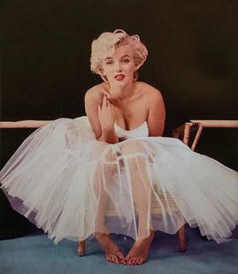 Milton Greene (American, 1922-1985) Marilyn Monroe Print: Milton Greene (American, 1922-1985) Marilyn Monroe Print. New York, '1956". Printed in 1973. 10.25 x 9.00 inches. Please be aware that all lots in our auctions are sold "AS IS," in accordance with the