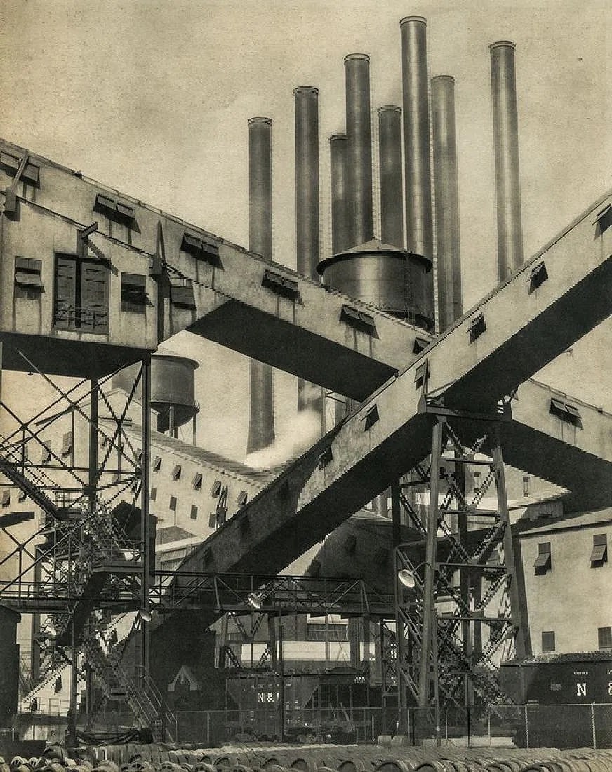 Charles Sheeler (American, 1883-1965) Print: Charles Sheeler (American, 1883-1965) Print. Ford Factory, Detroit. Printed in 1930, France. 7.50 x 9.45 inches. Please be aware that all lots in our auctions are sold "AS IS," in accordance with the